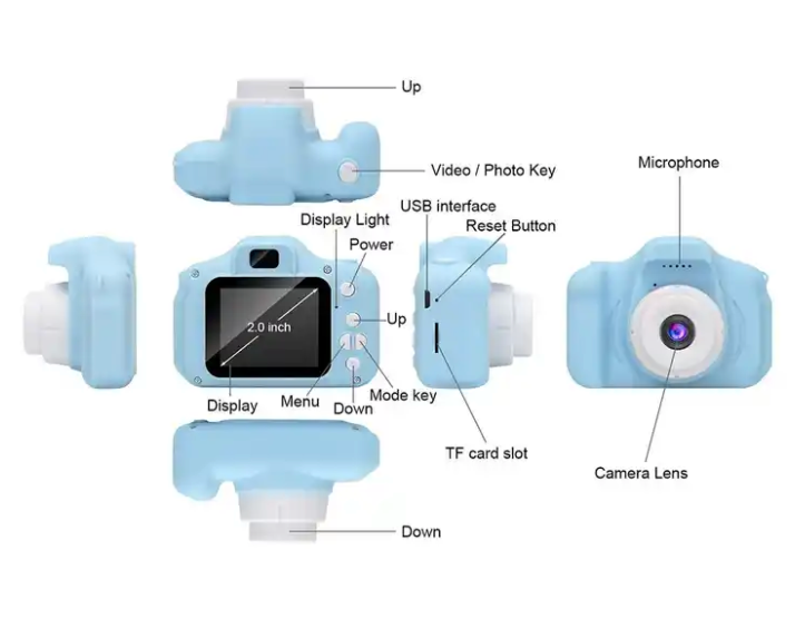 CAMARA HD RECARGABLE PARA NIÑOS